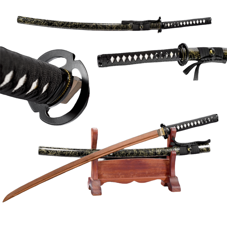 Nakorara 日本風 装飾品　鳳凰の羽　103cm Nakorara　サムライ用　日本刀　武器モデル　汎用刀　仕上げ模造刀　レプリカ　和風　コスプレ道具 唐風　模造刀　木刃　樹脂刃　工芸品　武士刀　サムライ　ソード　ハロウィン