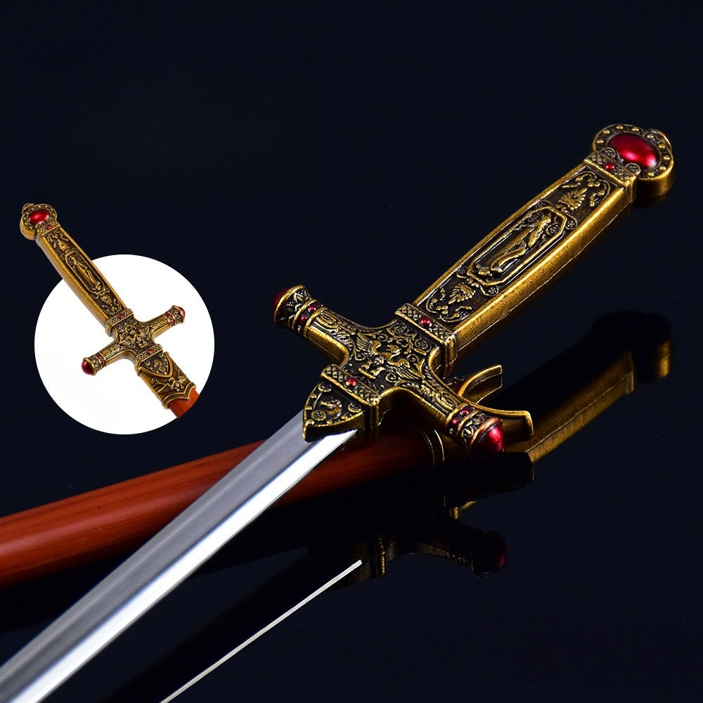 Nakorara 　ミニチュア　グリフィンドールの剣　武器モデル　レプリカ　 Sword of Gryffindor  30cm ダイキャスト製　工芸品　アクセサリー　コスプレ道具