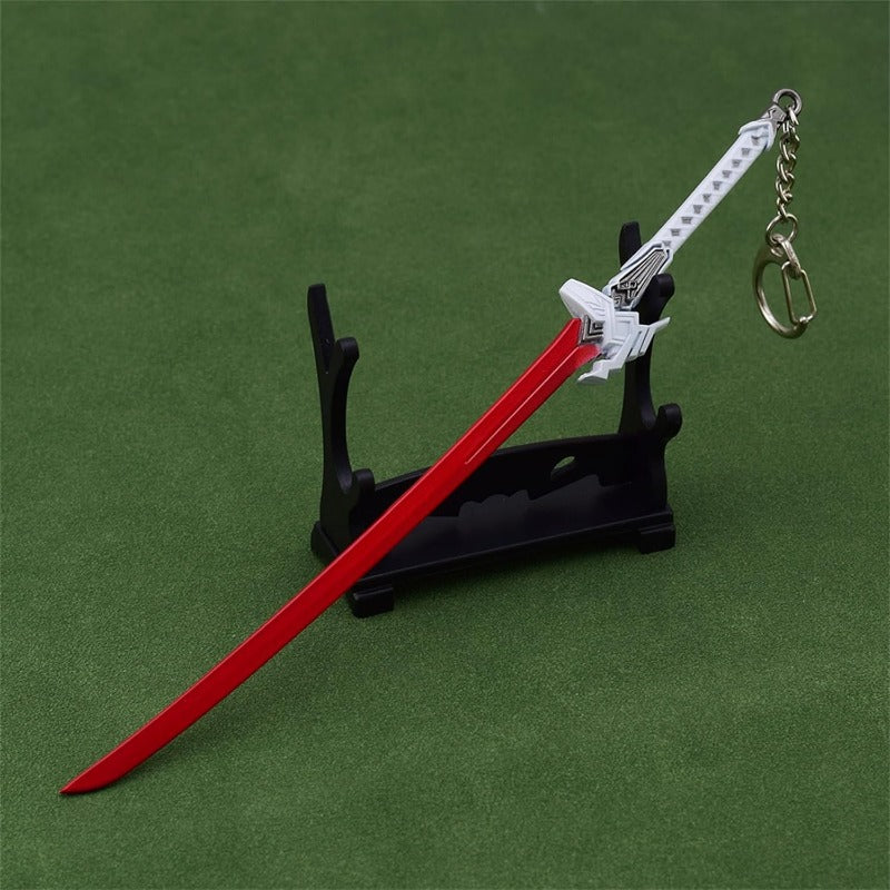 Nakorara 崩壊 スターレイル キーホルダー 刃 じん ミニ武器 22cm グッズ 唐風剣 刀剣 刀置き贈り  合金 おしゃれ  置き物 武器 おもちゃ ミニチュア インテリア 萌えグッズ