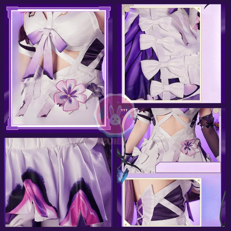 崩壊 スターレイル キャストリス  コスプレ衣装 コスチュームセット 髪飾り付きグッズ おしゃれ アニメ cosplay 撮影 イベント