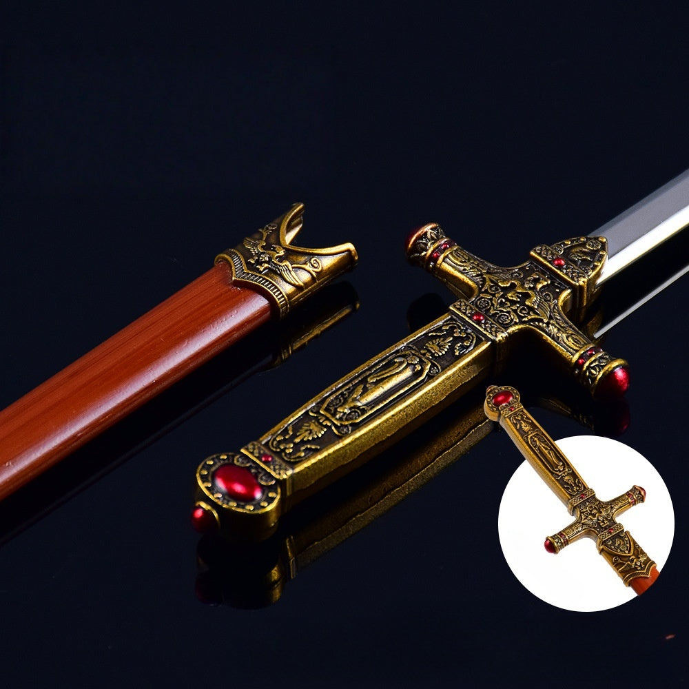 Nakorara 　ミニチュア　グリフィンドールの剣　武器モデル　レプリカ　 Sword of Gryffindor  30cm ダイキャスト製　工芸品　アクセサリー　コスプレ道具