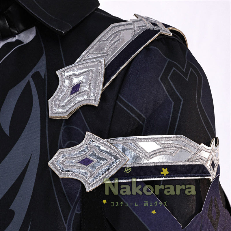 Nakorara　原神 フリンズ　コスプレ　ナドクライ　Genshin　コスチューム　ライトキーパー　雷元素　 闇影と灯り　仮装