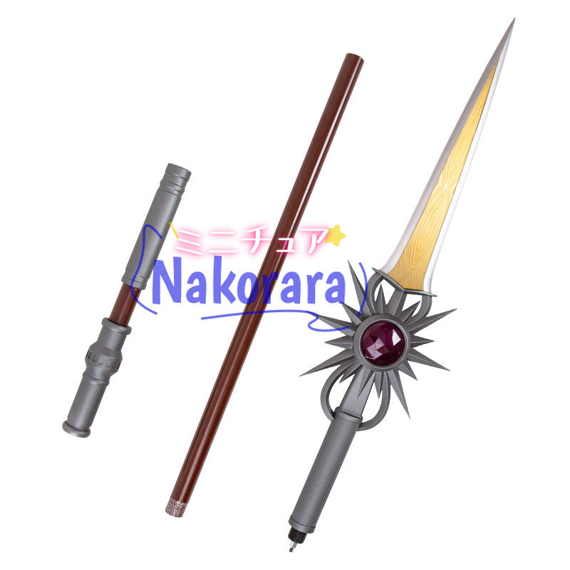 Nakorara バルダーズ・ゲート3 聖パラディン 暗夜の長矛 長柄武器　レプリカ武器　1:1スケール復刻 合金製