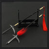 Nakorara　SEKIRO: SHADOWS DIE TWICE　剣聖 葦名一心　片鎌十文字槍　22cm　田村主膳　武器　工芸品　ミニチュア　1/6スケール　ダイキャスト製　おもちゃ　武器レプリカ　卓上装備品　イベント　武器モデル　塗装済み可動フィギュア