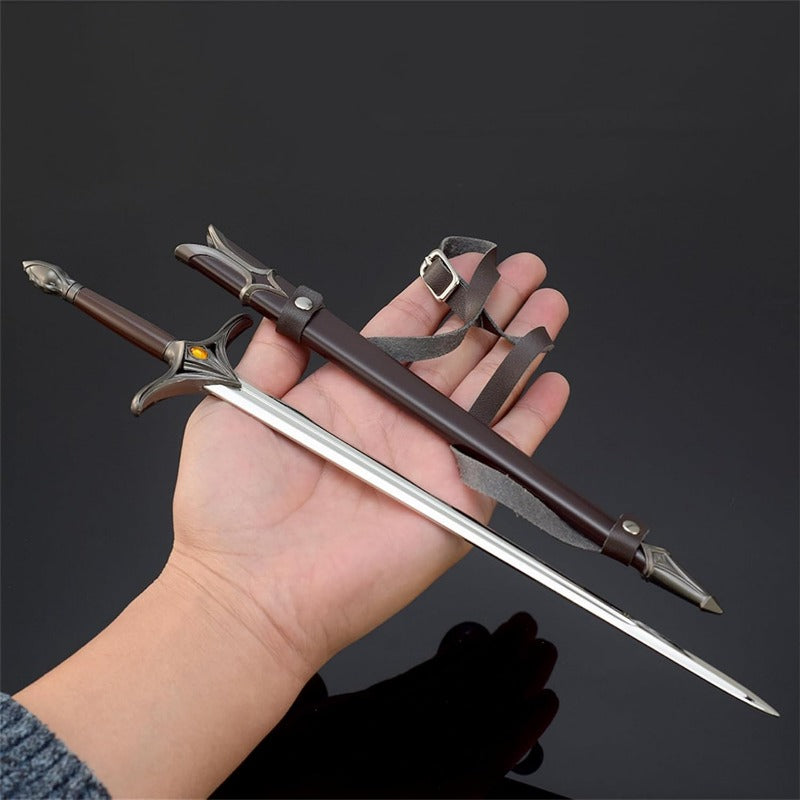 Nakorara 指輪物語　おもちゃ ミニチュア モデル レプリカ 30cm Galadriel  ロード・オブ・ザ・リング 西洋剣 西洋刀 洋剣 洋刀 武器 合金 レプリカ 模擬刀 ミニ武器 おもちゃ 日本おみやげ グッズ 武器 装備品 プレゼント The Lord of the Rings