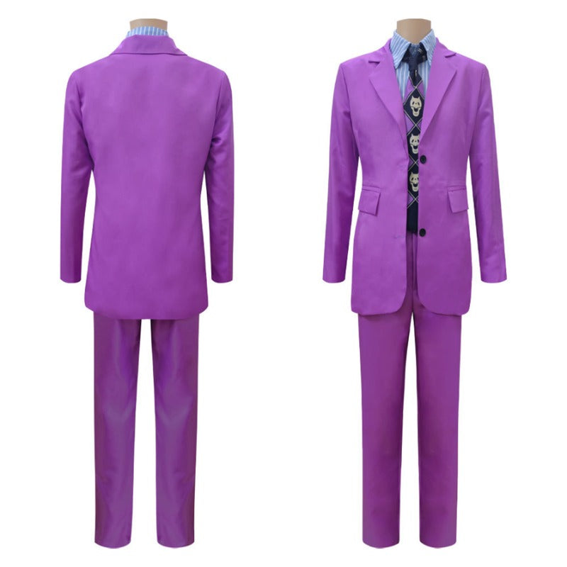 Nakorara　ジョジョの奇妙な冒険　吉良吉影　スーツ　紫色　コスチューム　コスプレ衣装　JOJO'S BIZARRE ADVENTURE,