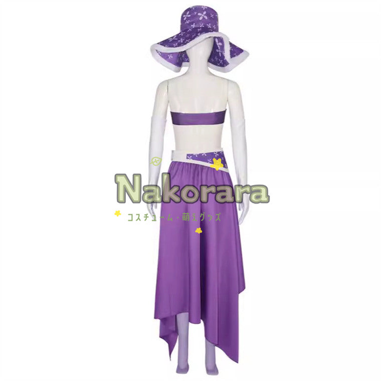 Nakorara ONE PIECE ニコ・ロビン ワンピース コスプレ衣装　ミス・オールサンデー   女海賊 海賊王 コスチューム　麦わらの一味航海士　Naz29
