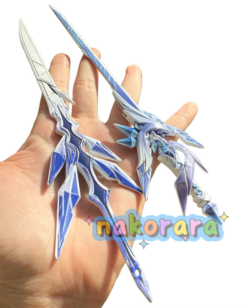 Nakorara 原神 スカーク 蒼耀 片手剣 22㎝ モチーフ武器 ミニチュア