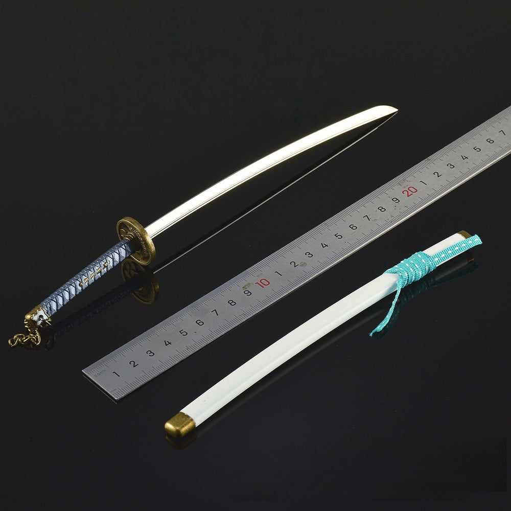 Nakorara　Ghost of Tsushima　ゴースト・オブ・ツシマ　26㎝　53g ミニチュア　剣聖　 宝刀　武士之涙　 境井家の刀　ダイキャスト製武器　武将　武士刀レプリカ　プレゼント　