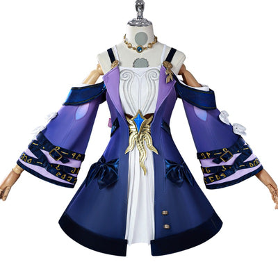 在庫納品　Nakorara　崩壊スターレイル　キュレネ　ネックレス付　ドレス　コスプレ衣装　イベント　
