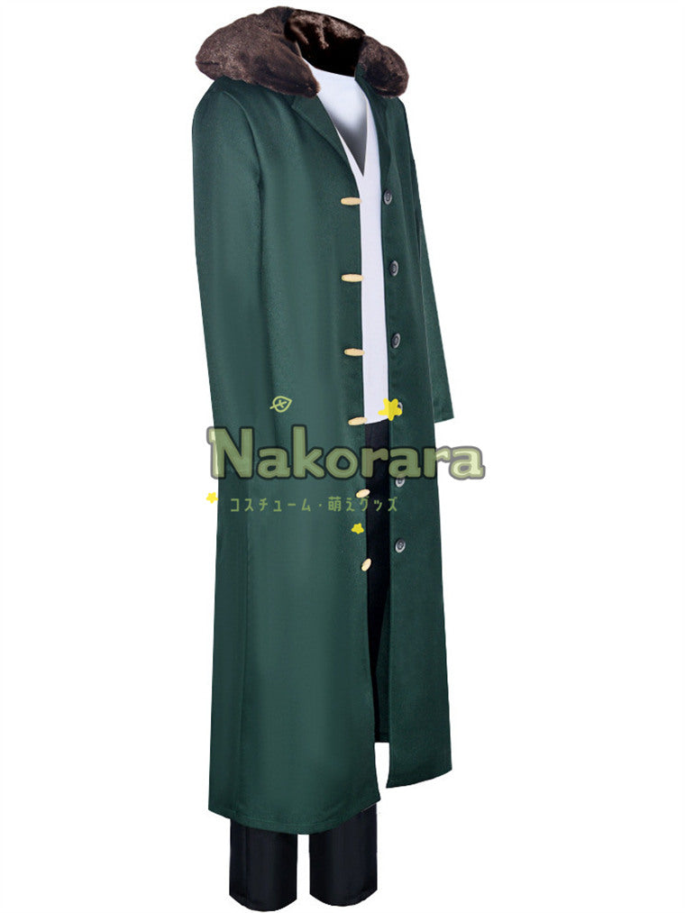 Nakorara ONE PIECE クザン  ワンピース 青キジ コスプレ衣装  黒ひげ海賊団10番船船長 海賊王 コスチューム Naz30