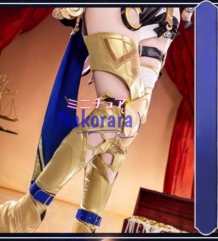 Nakorara 崩壊スターレイル　サフェル　Cipher　オンパロス　コスプレ衣装　コスチューム　イベント　3d樹脂パーツ＋尻尾付き