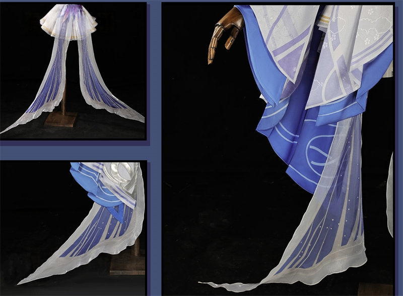 Nakorara 　原神 コロンビーナ コスプレ衣装 3D樹脂製 ナドクライ編 執行官 月の少女 キャラ再現 高品質ジャカード生地