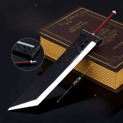 Nakorara　FF16　ファイナルファンタジー16　バスターソード  DLC武器　35cm　ダイキャスト製　ミニチュア　武器ファン向け　装備品