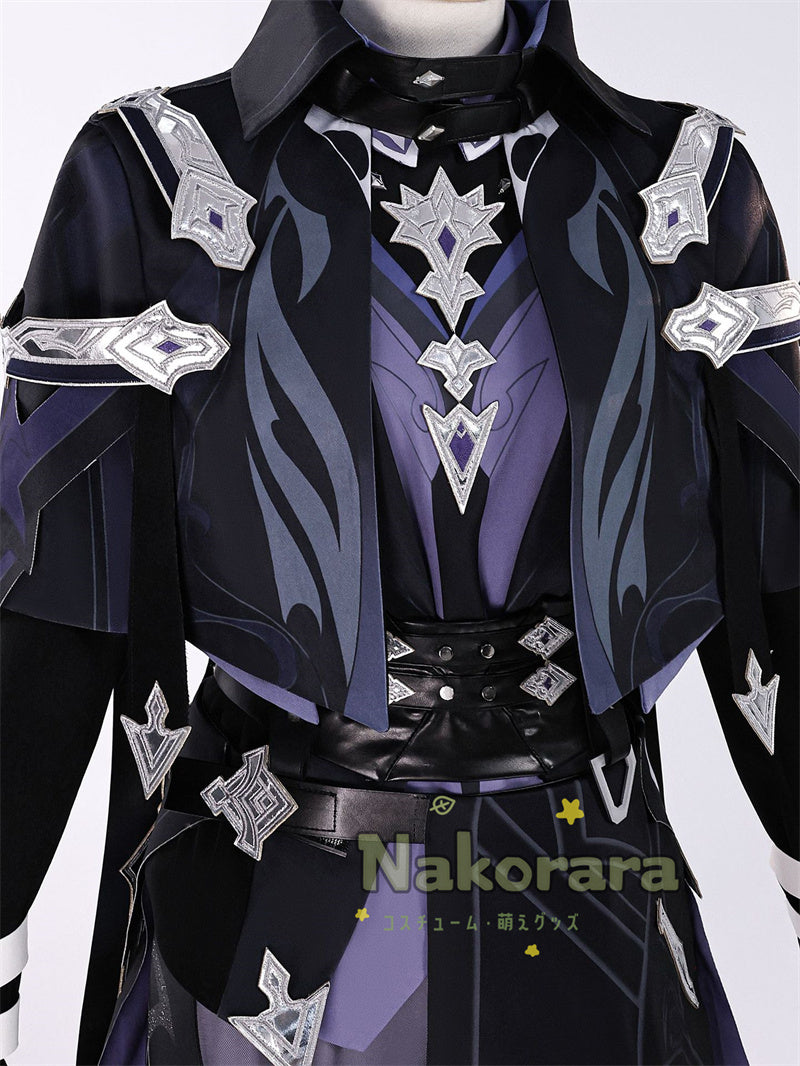 Nakorara　原神 フリンズ　コスプレ　ナドクライ　Genshin　コスチューム　ライトキーパー　雷元素　 闇影と灯り　仮装