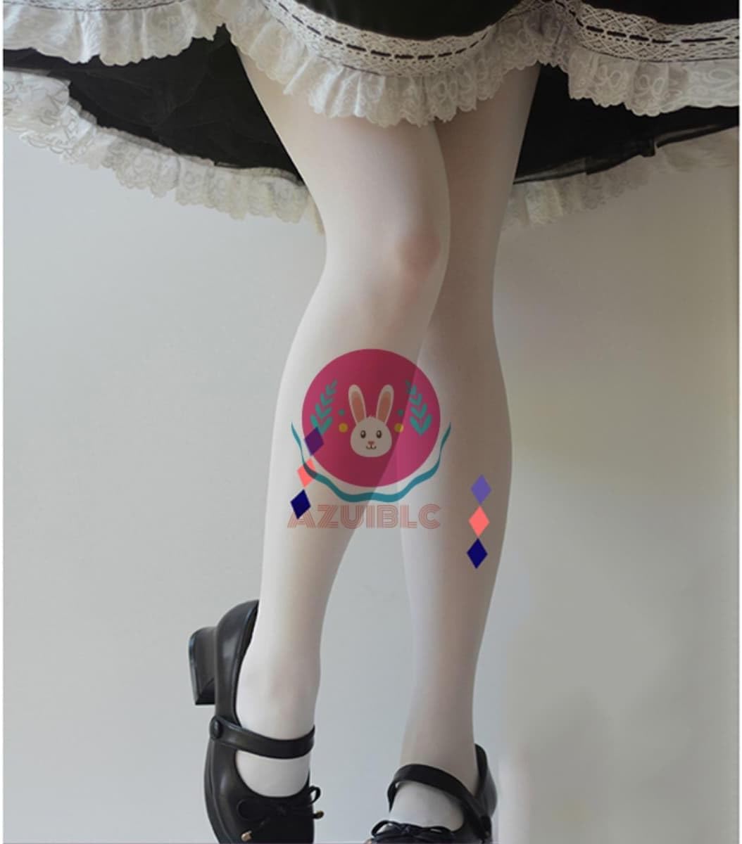 原神シグウィン パンティストッキング タイツ ストッキング 白 コスプレ小物 コスプレ グッズ 道具 小物 厚手 JK ロリータ 夏 アニメ 女の子