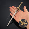 Nakorara ディアブロII  ミニチュア　盾　長柄武器　武器モデル　ダイキャスト製　萌えグッズ　Diablo II　武器ファン　アクセサリー