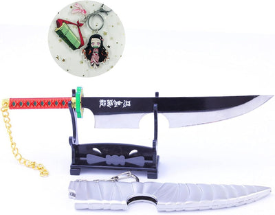 Nakorara 鬼滅の刃　宇髄 天元　22㎝　ダイキャスト製　音柱　ミニチュア　武器モデル　鬼殺隊 アクセサリー 　うずい てんげん　装備品　無限城 工芸品　フィギュア　かんろじ みつり　萌えグッズ