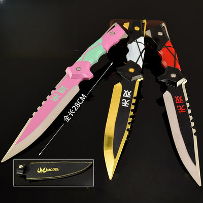 Nakorara ヴァロラント VALORANT エゴ ナイフ　30cm ダイキャスト製　255g　武器モデル　工芸品