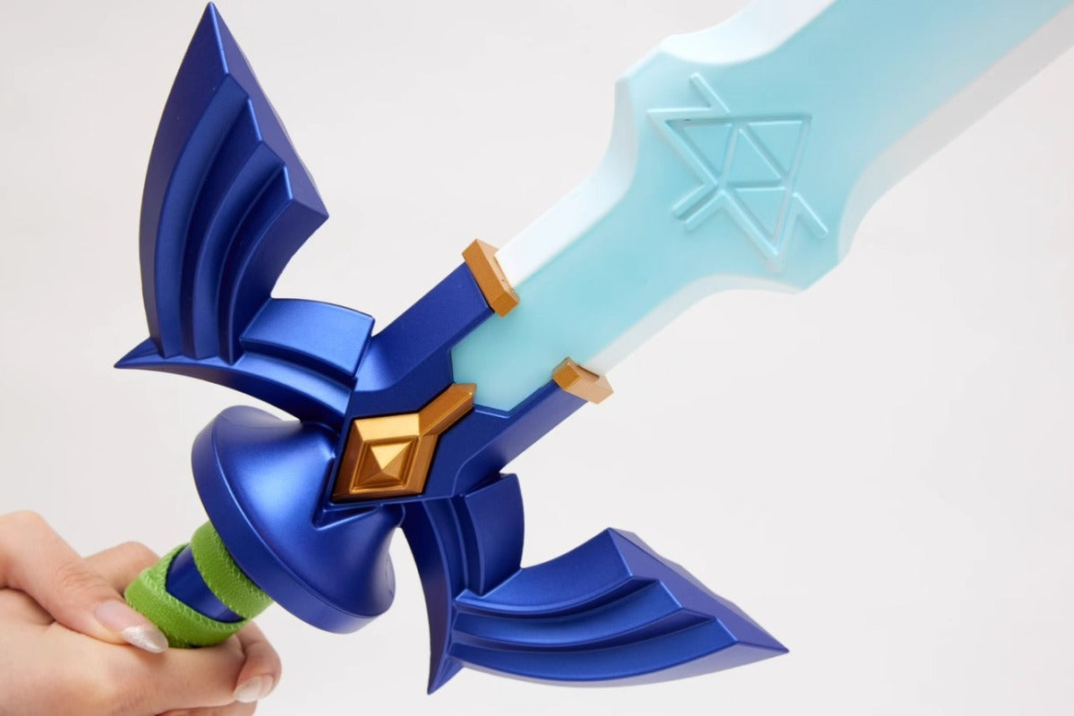 Nakorara ティアキン リンク 剣 マスターソード 金属製 柄 残刃 コスプレ 装備 Link 完成度高 ゼルダの 武器 伝説 模造刀 模擬刀 観賞用 コレクション コスプレ道具 イベント プレゼント グッズ 道具 小物