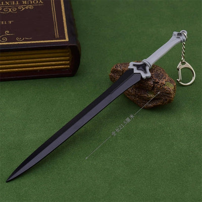Nakorara 崩壊 スターレイル キーホルダー 刃 じん ミニ武器 22cm グッズ 唐風剣 刀剣 刀置き贈り  合金 おしゃれ  置き物 武器 おもちゃ ミニチュア インテリア 萌えグッズ