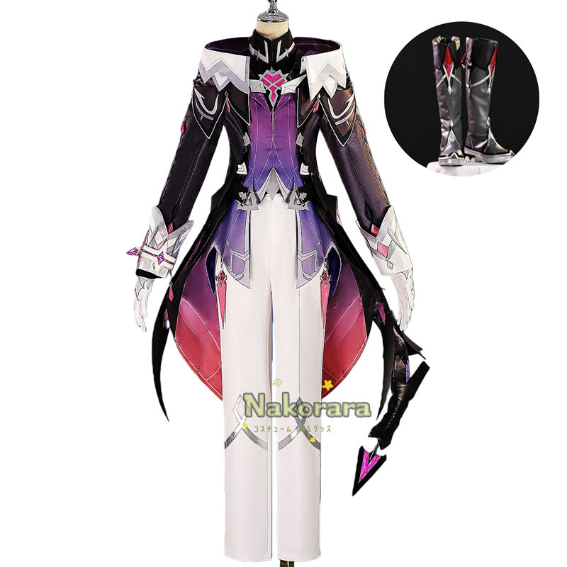 Nakorara 原神 ドゥリン コスプレ衣装　 毒龍ドゥリン   角と翼付   魔神任務 神の目　イベント　 イベント対応 ブーツ追加可能