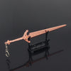Nakorara　エルデンリング　オルドビスの大剣 ミニ武器　22cm　キーホルダー　ダイキャスト製　武器モデル　本格　刀　剣　可動　ミニチュア塗装済み完成品