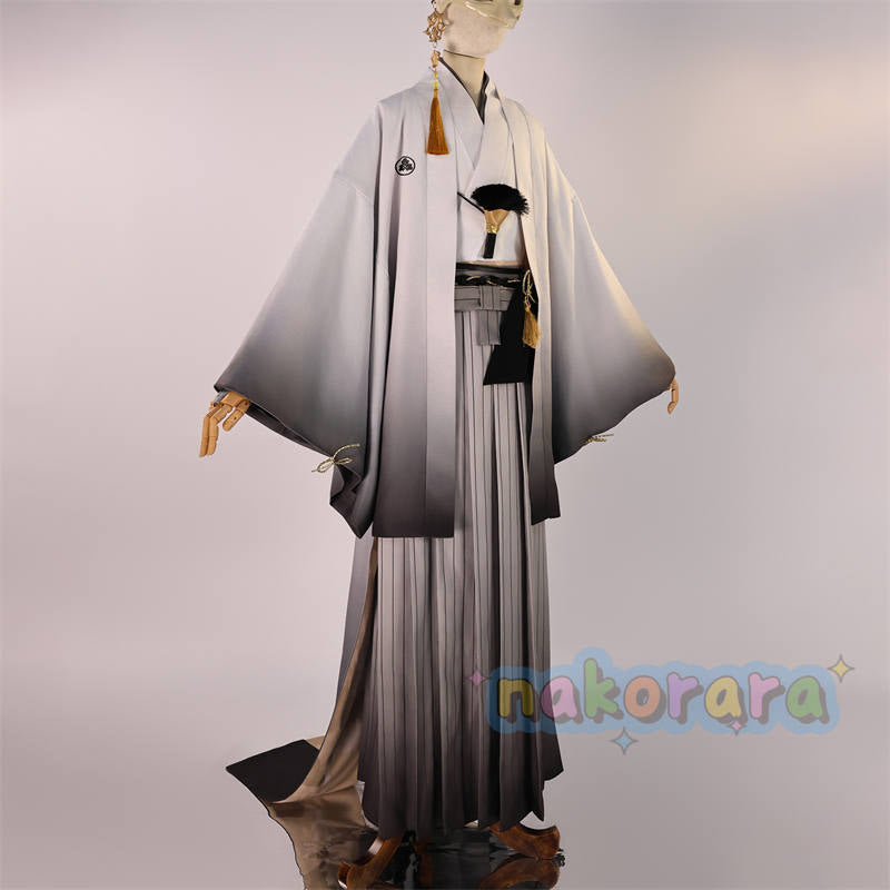 Nakorara　サイレントヒルf 　常喜 寿幸　和服　コスプレ衣装　イヤリング付き　3d樹脂パーツ　イベント　狐面の男 SILENT HILL&nbsp;f　コスチューム　ハロウィン