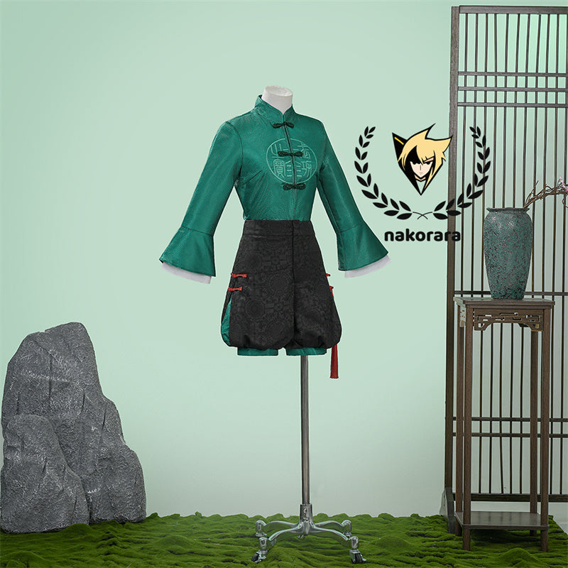 Nakorara 第五人格 × 故宫観唐  コラボ  画家 SSR衣装 画家-掌中の刻印 コスプレフルセット コスプレ衣装 SSRコスプレセット 全21パーツ付き | 龍角・13宝石アクセサリー同梱