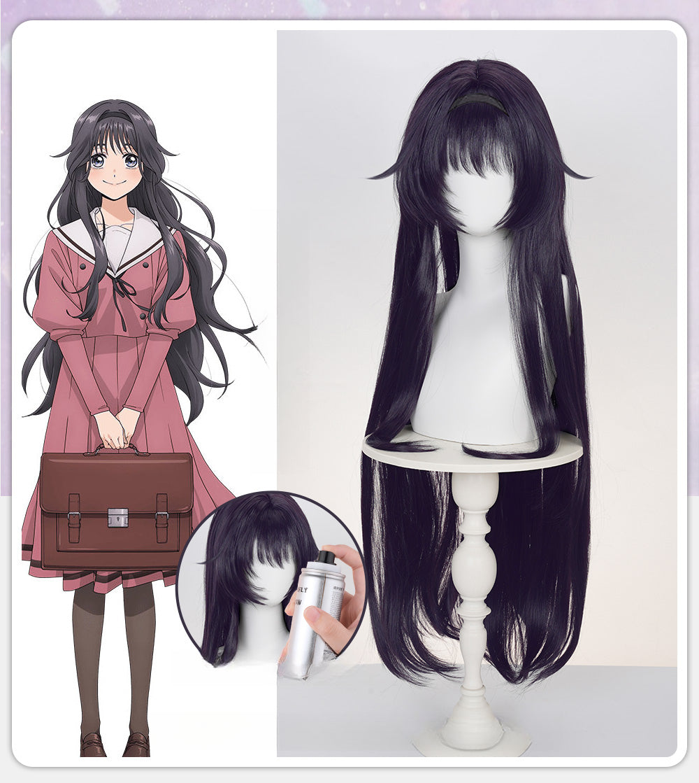 Nakorara 薫る花は凛と咲く 和栗薫子  100cm　コスプレ　ウィッグ　カツラ　鬘