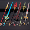Nakorara 　限定割引活動　原神　ミニチュア　22cm　ミニ武器　ダイキャスト製　おもちゃ　手遊び　武器ファン向け　装備品　キーホルダー