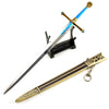 nakorara  エルデンリング カーリアの騎士剣 30cm ミニ武器モデル｜亜鉛合金製 キーホルダー兼用 コレクション/ディスプレイ用`