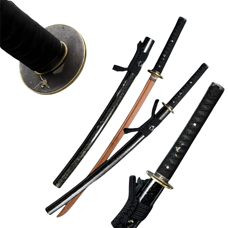 Nakorara 日本風 装飾品　鳳凰の羽　103cm Nakorara　サムライ用　日本刀　武器モデル　汎用刀　仕上げ模造刀　レプリカ　和風　コスプレ道具 唐風　模造刀　木刃　樹脂刃　工芸品　武士刀　サムライ　ソード　ハロウィン
