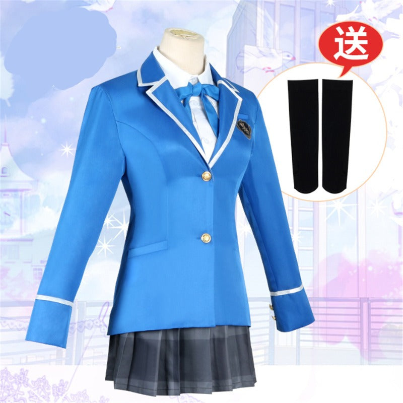 Nakorara あんさんぶるスターズ   夢ノ咲学院 男子制服 コスプレ衣装 ネクタイ3色セット コスチューム 学園 cosplay 仮装 変装 コスプレ イベント パーティ
