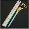 Nakorara　原神　蒼古なる自由への誓い   21cm ミニチュア 武器モデル　キーホルダー　ダイキャスト製　装備品　アクセサリー　武器ファン向け　おもちゃ　レプリカ