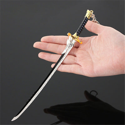 Nakorara　原神　天目影打 21cm ミニチュア　武器モデル　ダイキャスト製　装備品　アクセサリー　武器ファン向け　おもちゃ　レプリカ