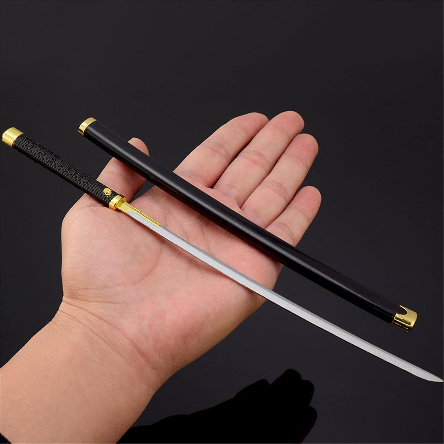Nakorara　サイバーパンク2077  26cm ミニチュア ミニ武器  サムライ  フィギュア 1/6Ver おもちゃ 装備品 インテリア装備品レプリカ
