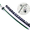 Nakorara　鬼滅の刃　日輪刀ミニ刀剣 26cm ヒノカミ神楽 日輪刀 ナイフ 刀掛台送り おもちゃ インテリア装備品 コスプレ 日本刀 装備品 クリスマスプレゼント ハロウィン 舞台化 飾り