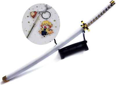 Nakorara　鬼滅の刃　我妻 善逸　日輪刀　26㎝　ダイキャスト製　ミニチュア　武器モデル　アクセサリー　装備品　あがつま ぜんいつ　工芸品　フィギュア　萌えグッズ