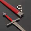 Nakorara　ミニチュア　エルデンリング　君主軍の直剣　22cm　キーホルダー　おもちゃ　武器モデル　ダイキャスト製　モデル　武器ファン　アクセサリー　おもちゃ　武器ファン向け　可動　ミニチュア塗装済み完成品