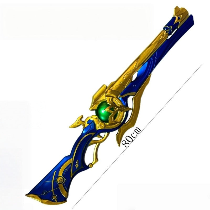 Nakorara　崩壊スターレイル　アナイクス　コスプレ　Anaxa　銃のレプリカ　コスプレ道具　武器モデル　80cm　985g