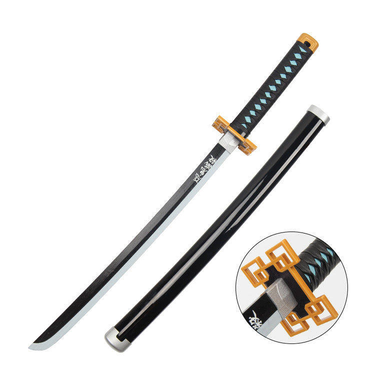Nakorara 鬼滅の刃 日輪刀 76cm 子供 コスプレ道具 木刃