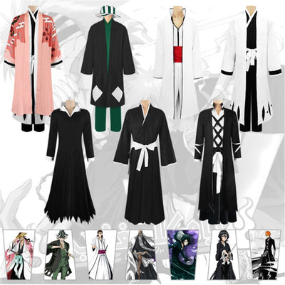 Nakorara 死神(BLEACH)  死覇装  護廷十三隊 コスプレ衣装　イベント　千年血戰篇-　コスチューム
