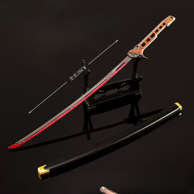 Nakorara　サイバーパンク2077 　武士　サムライ刀　26㎝　 アリーナブレイクアウト ミニチュア　武器モデル　アクセサリー　武器ファンNAmini002