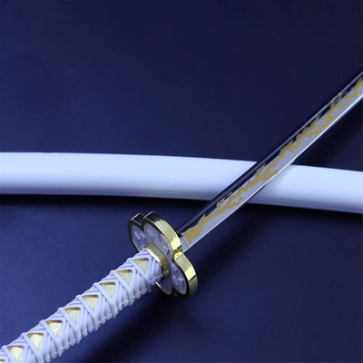 Nakorara　鬼滅の刃　我妻 善逸　日輪刀　26㎝　ダイキャスト製　ミニチュア　武器モデル　アクセサリー　装備品　あがつま ぜんいつ　工芸品　フィギュア　萌えグッズ
