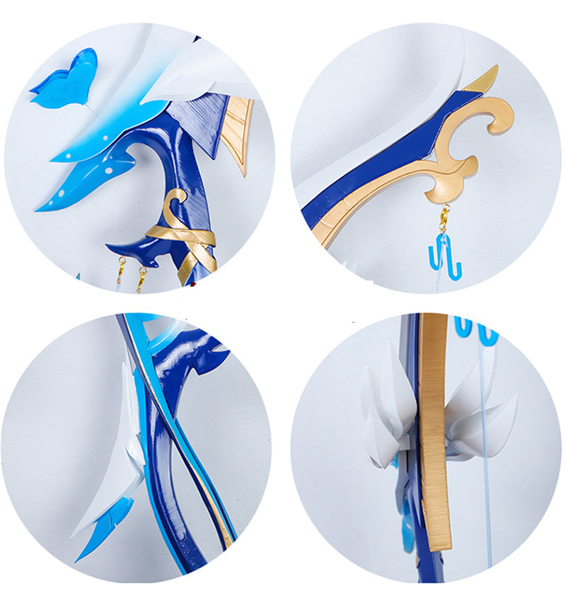 Nakorara 原神 若水 コスプレ道具　武器レプリカ　110cm　弓　イェラン　夜蘭　　じゃくすい/わかみず　PLA材　イベント　