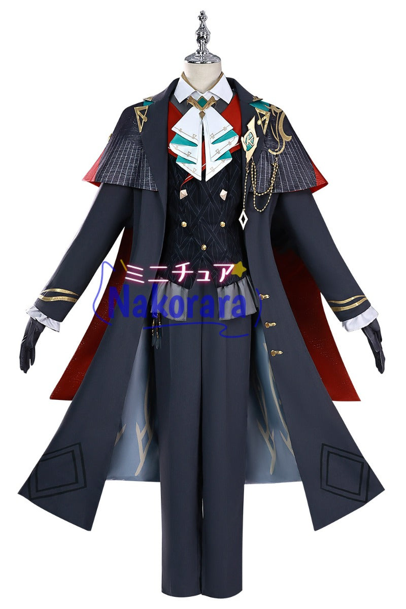 Nakorara　原神×KFC 限定コラボ　アルハイゼン＆カーヴェ コスプレ衣装　1:1完全再現 3D樹脂アクセ付き　復刻版