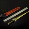 Nakorara　エルデンリング　竜王の岩剣　30cm　ミニチュア　武器モデル　竜王プラキドサクス　アクセサリー　レプリカ　namini010