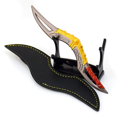 Nakorara ゼルダの伝説 ブレワイ ビッグブーメラン ミニチュア　ダイキャスト製　おもちゃ　武器レプリカ　卓上装備品　イベント　武器モデル　塗装済み可動フィギュア