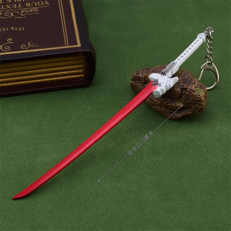 Nakorara 崩壊 スターレイル キーホルダー 刃 じん ミニ武器 22cm グッズ 唐風剣 刀剣 刀置き贈り  合金 おしゃれ  置き物 武器 おもちゃ ミニチュア インテリア 萌えグッズ